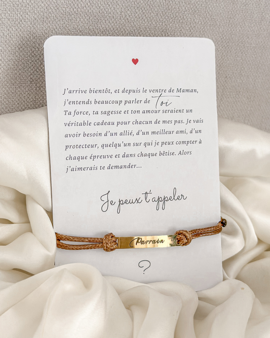Carte Annonce "Parrain"